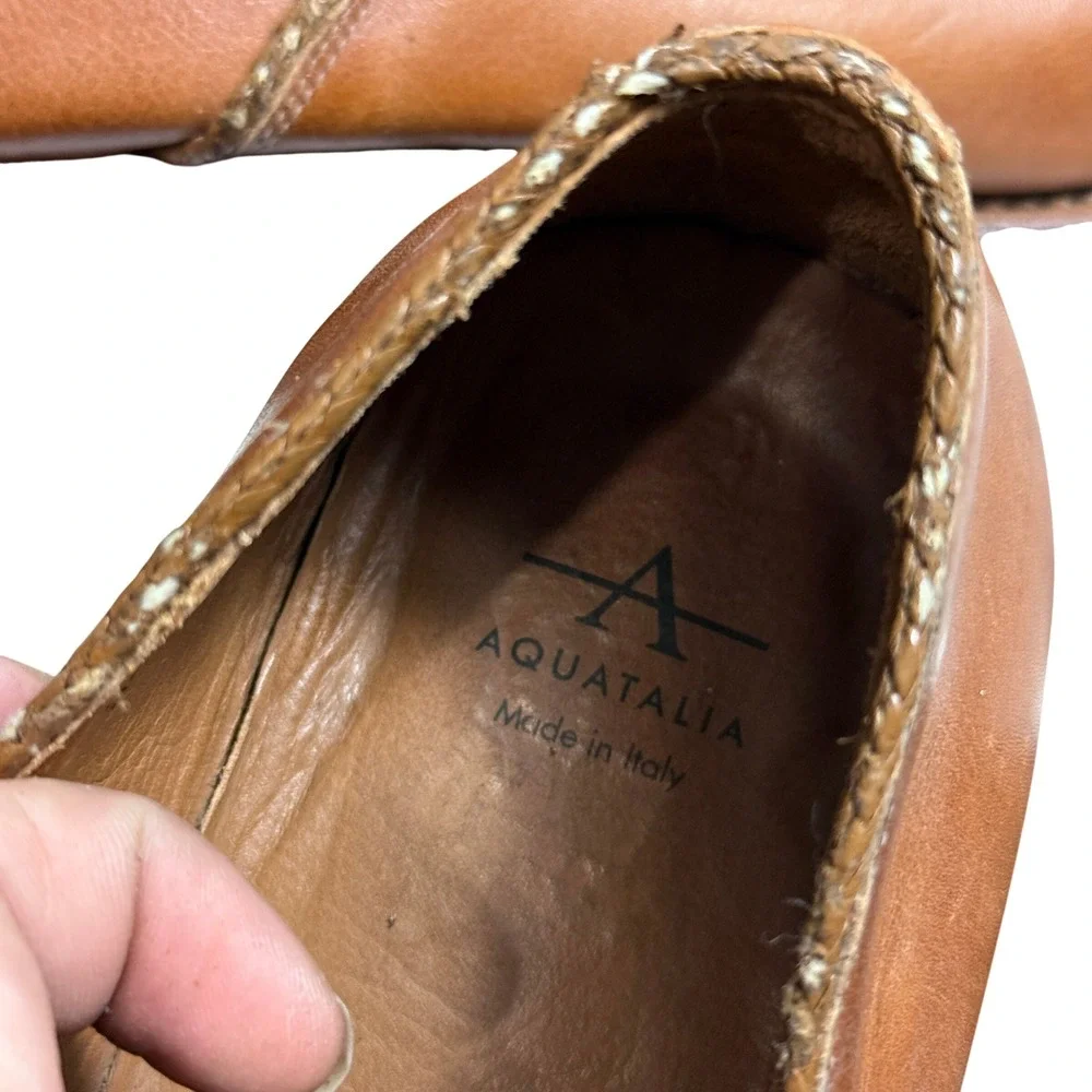Aquatalia loafers crafted